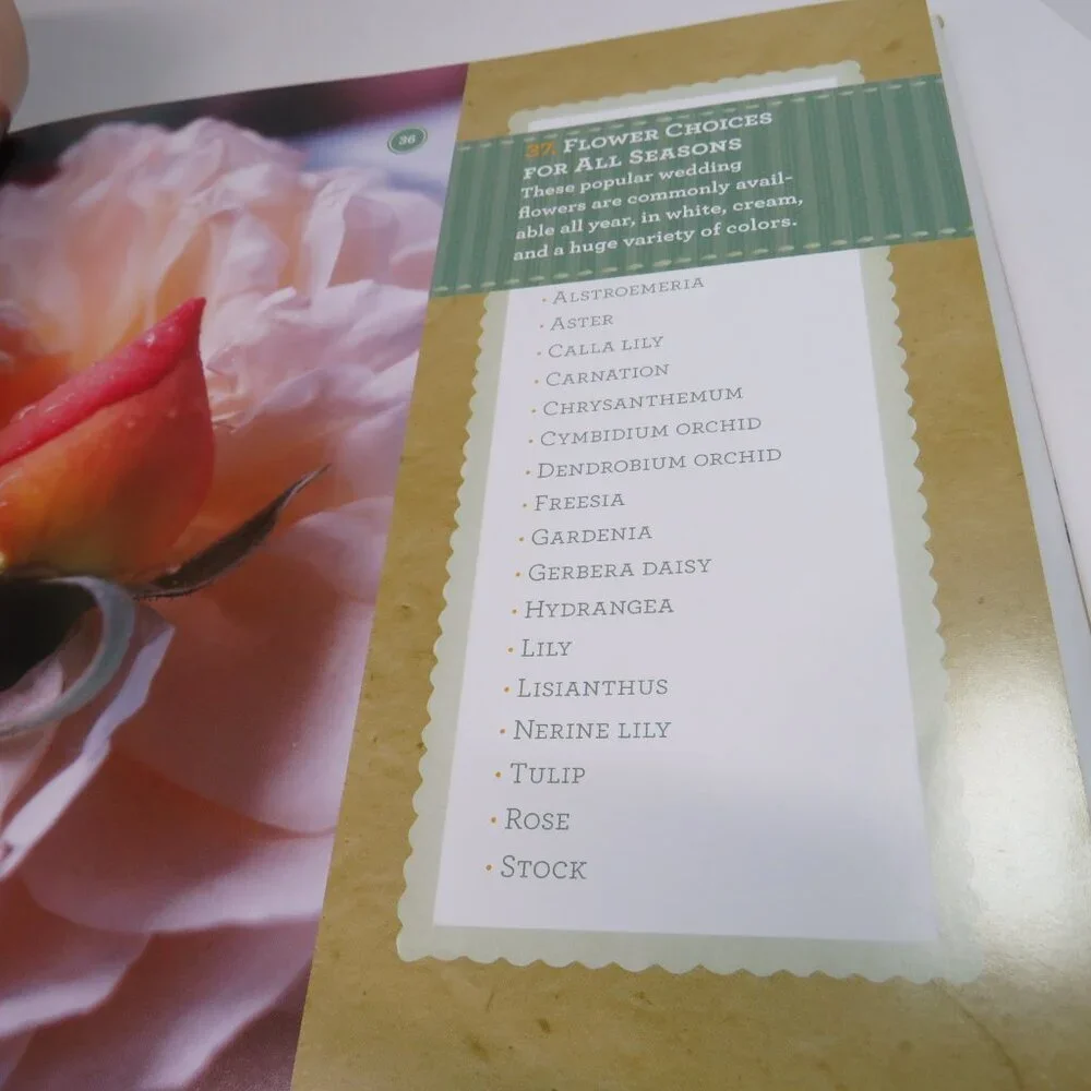 Beautiful Wedding Flowers VICTORIA hardback book